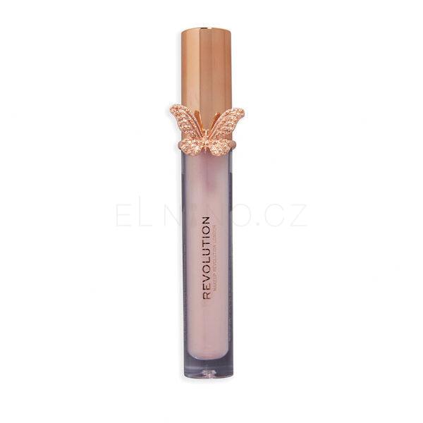 Makeup Revolution London Butterfly Lesk na rty pro ženy 5,5 ml Odstín Fly