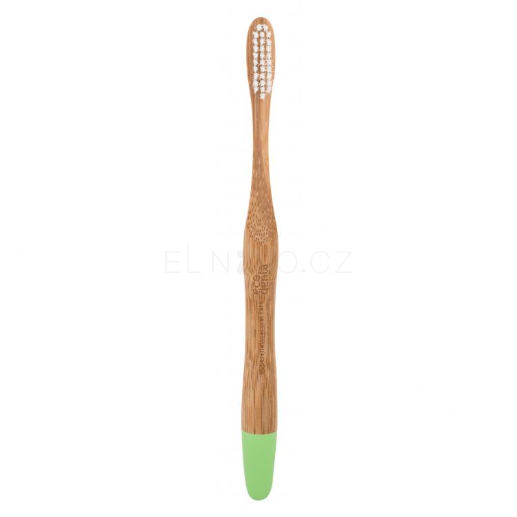 Ecodenta Super Natural Bamboo Medium Klasický zubní kartáček 1 ks