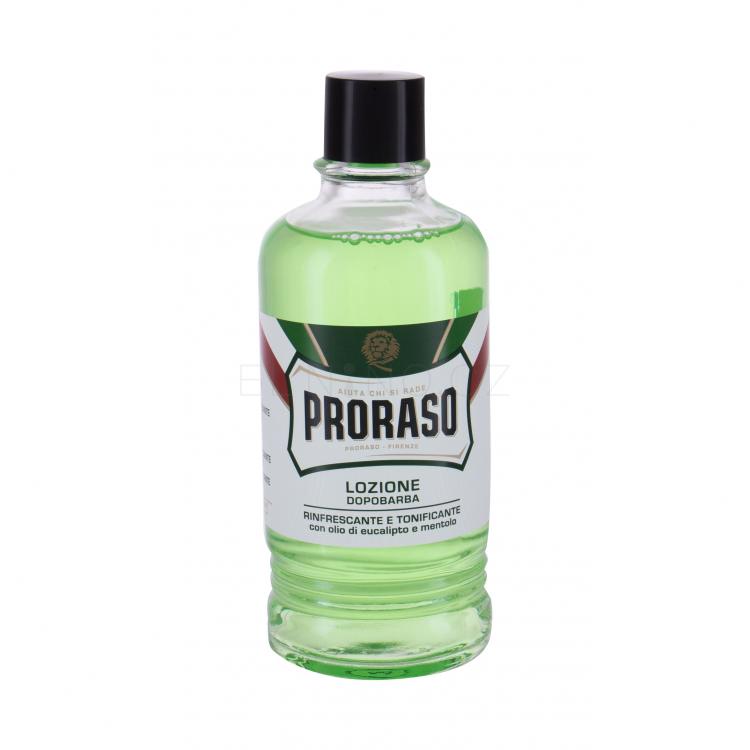 PRORASO Green After Shave Lotion Voda po holení pro muže 400 ml poškozená krabička