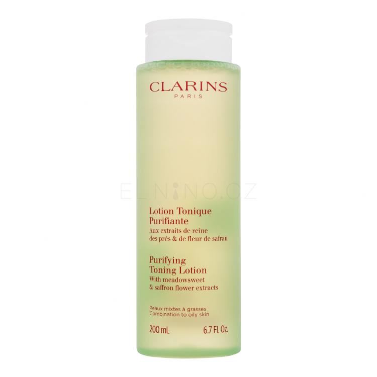 Clarins Purifying Toning Lotion Pleťová voda a sprej pro ženy 200 ml