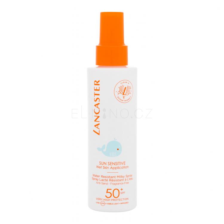 Lancaster Sun Sensitive Water Resistant Milky Spray SPF50+ Opalovací přípravek na tělo pro děti 150 ml