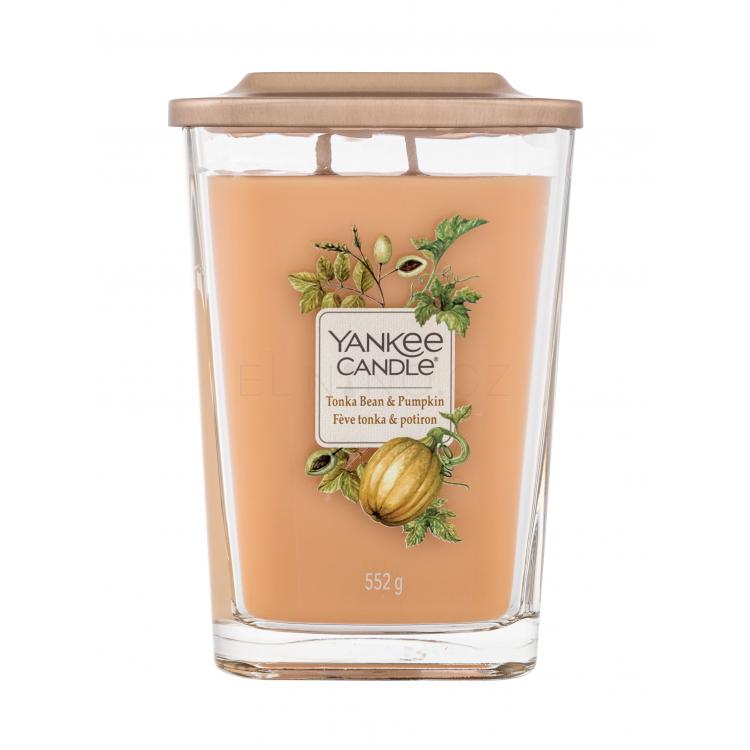 Yankee Candle Elevation Collection Tonka Bean &amp; Pumpkin Vonná svíčka 552 g