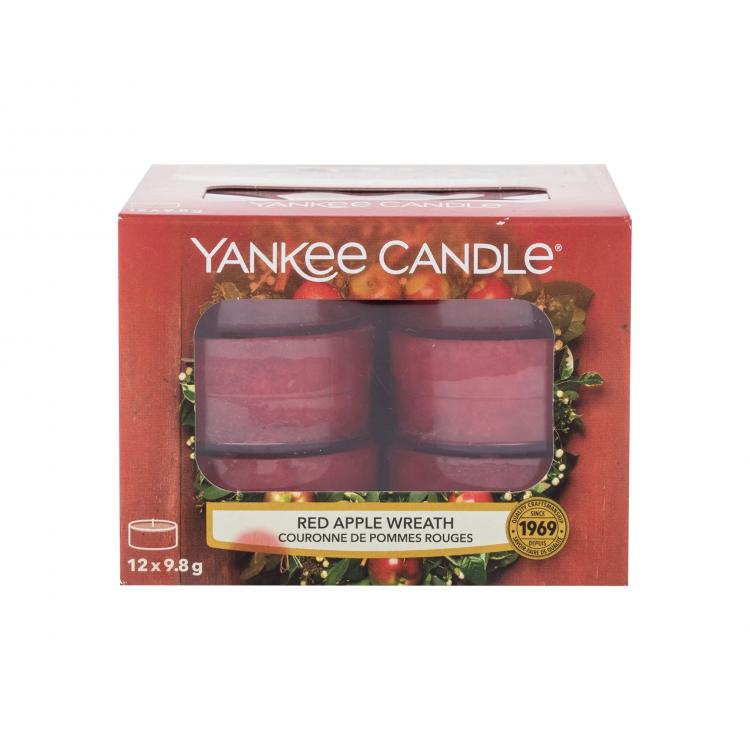 Yankee Candle Red Apple Wreath Vonná svíčka 117,6 g