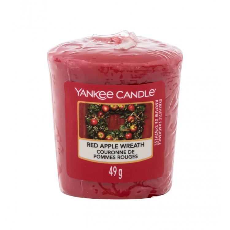 Yankee Candle Red Apple Wreath Vonná svíčka 49 g