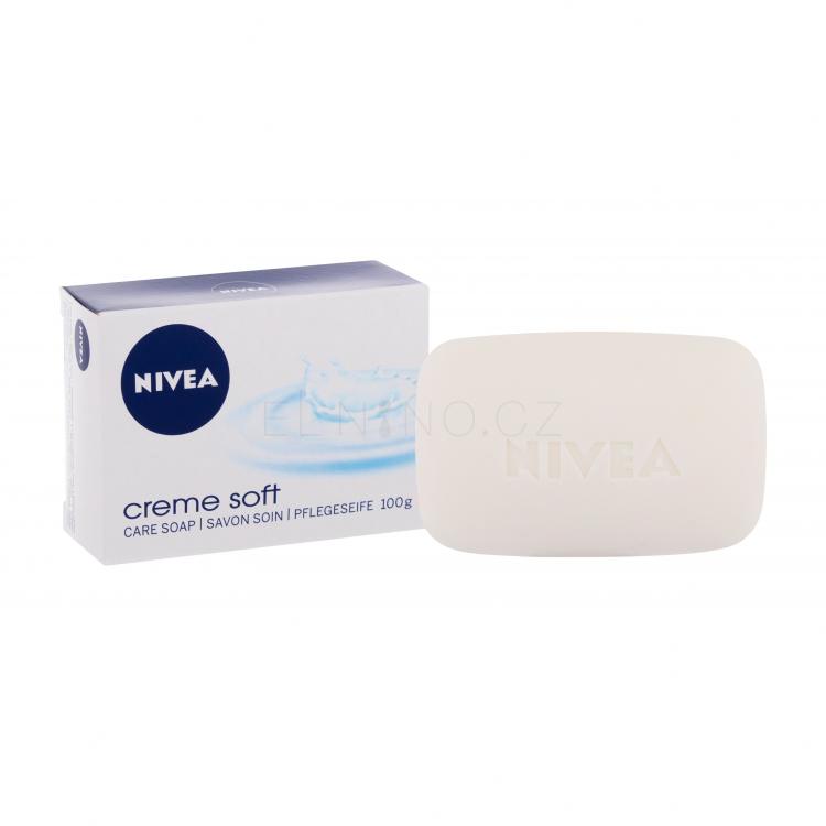 Nivea Creme Care Soft Tuhé mýdlo pro ženy 100 g poškozená krabička