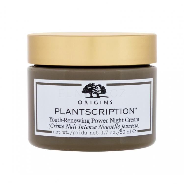 Origins Plantscription Youth-Renewing Power Night Cream Noční pleťový krém pro ženy 50 ml