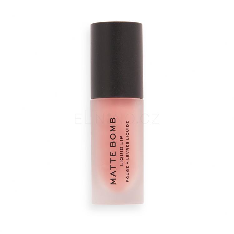 Makeup Revolution London Matte Bomb Rtěnka pro ženy 4,6 ml Odstín Nude Magnet