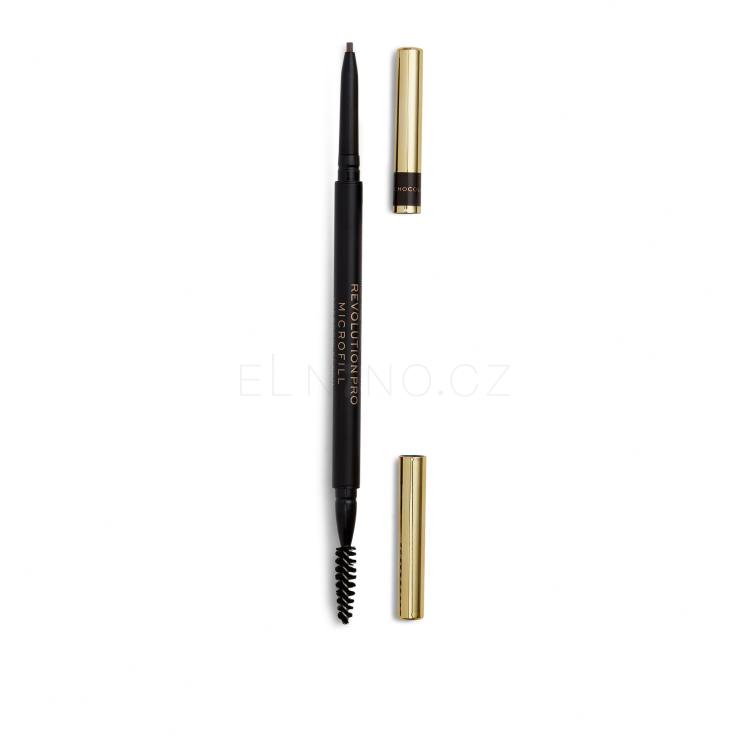 Revolution Pro Microfill Eyebrow Pencil Tužka na obočí pro ženy 0,1 g Odstín Chocolate