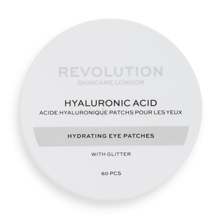 Revolution Skincare Hyaluronic Acid Hydrating Eye Patches Maska na oči pro ženy 60 ks