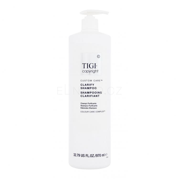 Tigi Copyright Custom Care Clarify Shampoo Ampon Pro Eny Ml