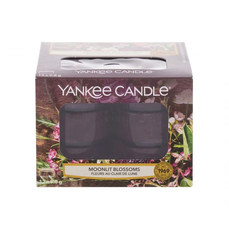 Yankee Candle Moonlit Blossoms Vonná svíčka 117,6 g poškozená krabička