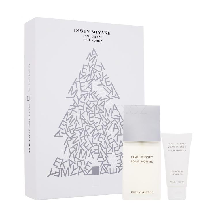 Issey Miyake L&#039;Eau D&#039;Issey Pour Homme SET1 Dárková kazeta toaletní voda 75 ml + sprchový gel 50 ml