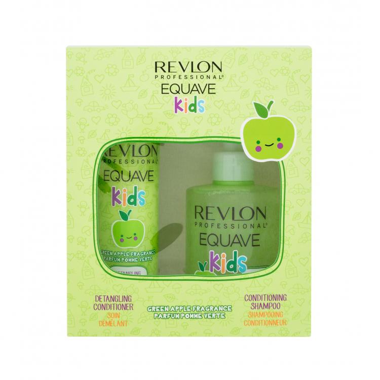 Revlon Professional Equave Kids Set Dárková kazeta šampon Equave Kids Conditioning Shampoo 300 ml + kondicionér ve spreji Equave Kids Detangling Conditioner 200 ml poškozená krabička