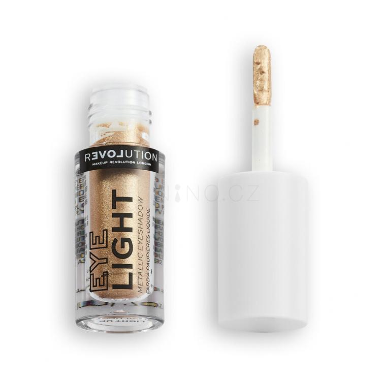 Revolution Relove Eye Light Metallic Eyeshadow Oční stín pro ženy 1,9 ml Odstín Light Up