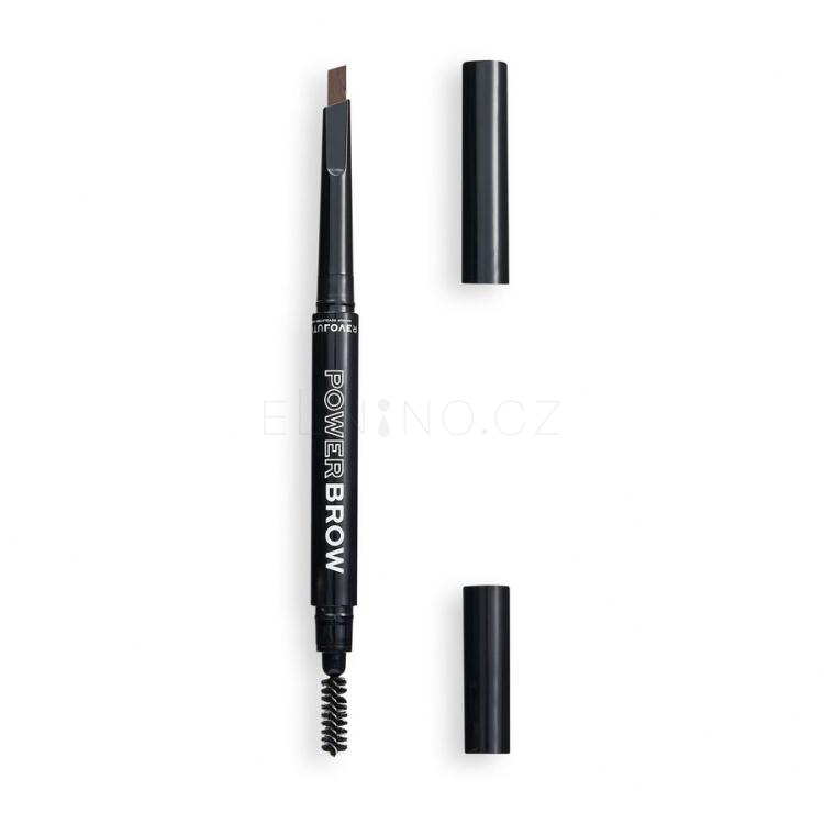 Revolution Relove Power Brow Tužka na obočí pro ženy 0,3 g Odstín Brown