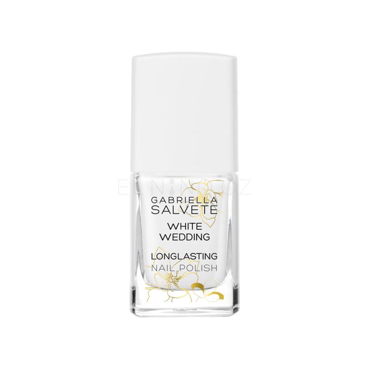 Gabriella Salvete Yes, I Do! Longlasting Nail Polish Lak na nehty pro ženy 11 ml Odstín White Wedding