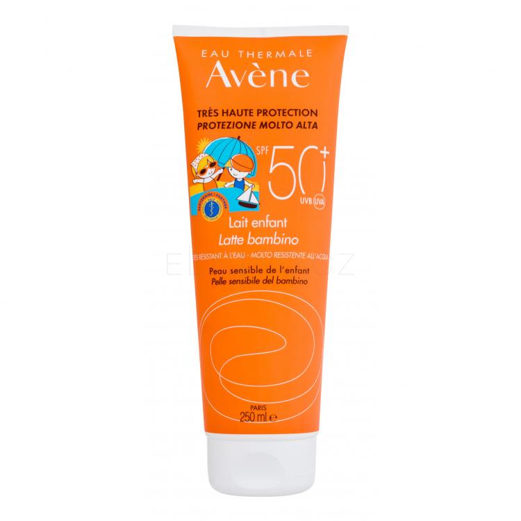 Avene Sun Kids Lotion SPF50+ Opalovací přípravek na tělo pro děti 250 ml