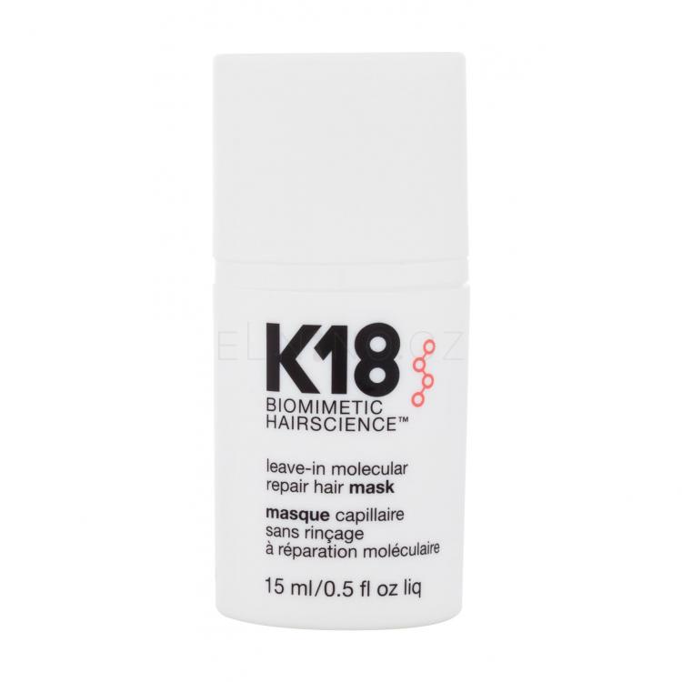 K18 Molecular Repair Leave-In Hair Mask Maska na vlasy pro ženy 15 ml