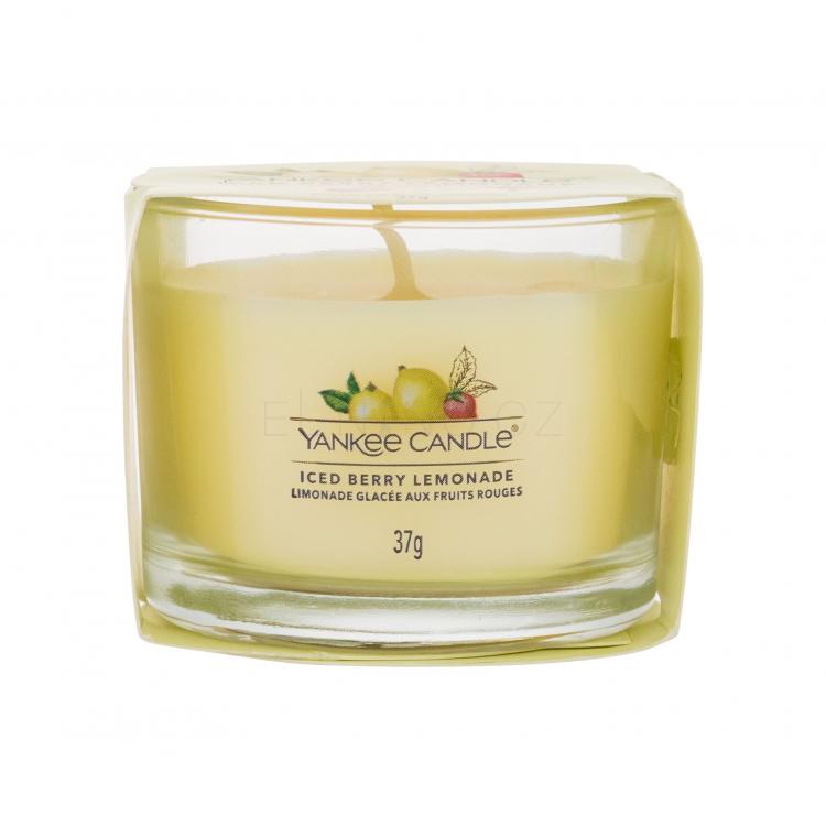 Yankee Candle Iced Berry Lemonade Vonná svíčka 37 g