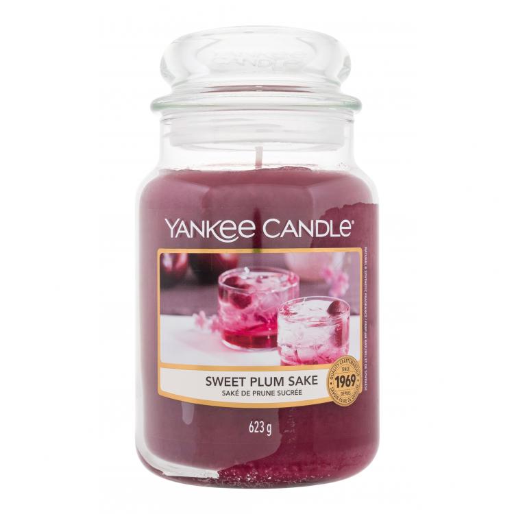 Yankee Candle Sweet Plum Sake Vonná svíčka 623 g