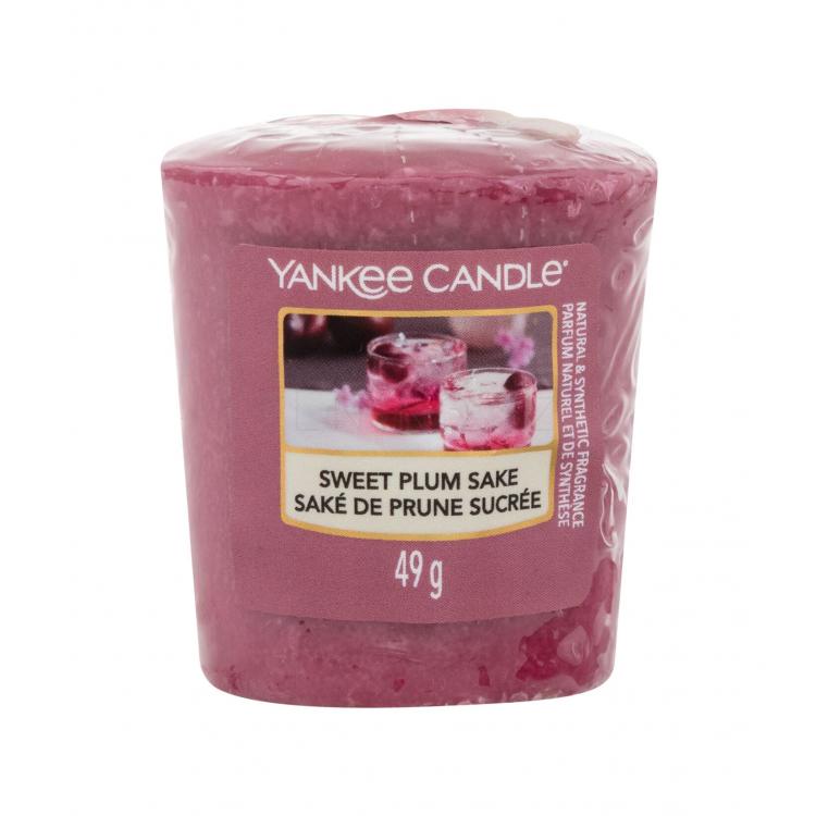 Yankee Candle Sweet Plum Sake Vonná svíčka 49 g