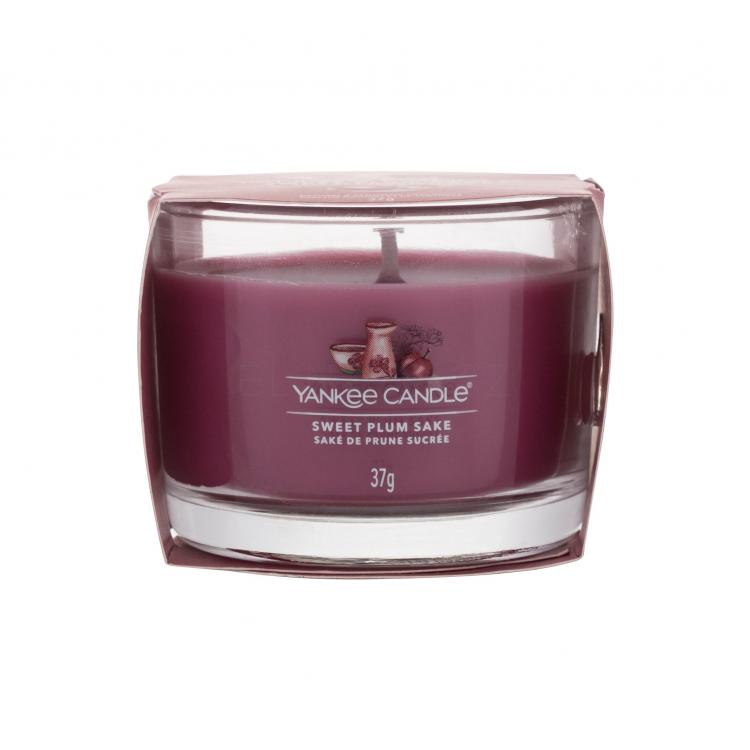 Yankee Candle Sweet Plum Sake Vonná svíčka 37 g