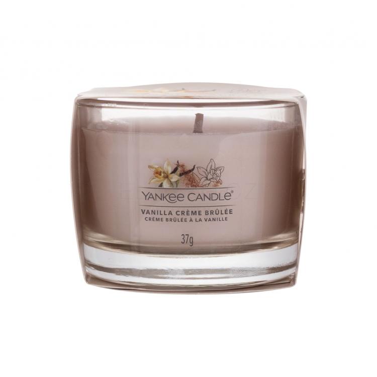 Yankee Candle Vanilla Créme Brulée Vonná svíčka 37 g