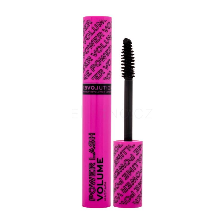 Revolution Relove Power Lash Volume Řasenka pro ženy 8 ml Odstín Black