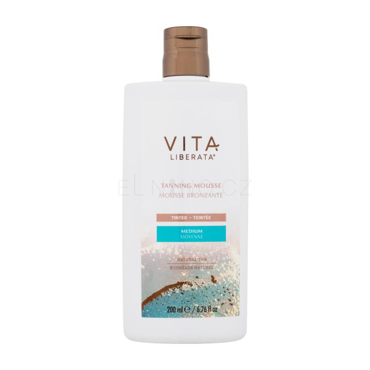 Vita Liberata Tanning Mousse Tinted Samoopalovací přípravek pro ženy 200 ml Odstín Medium poškozená krabička