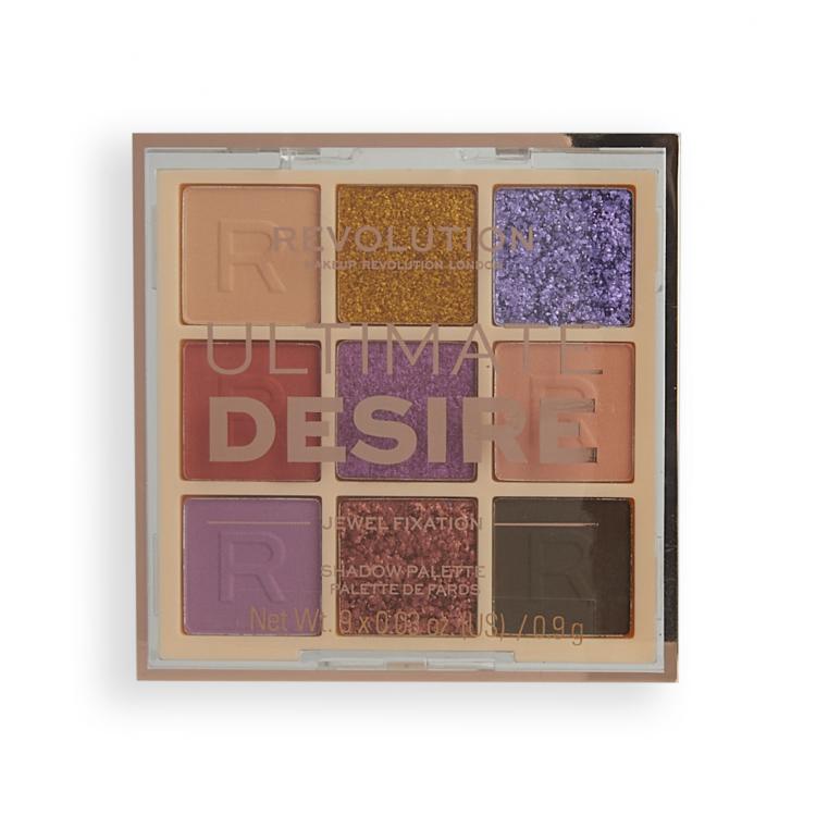 Makeup Revolution London Ultimate Desire Oční stín pro ženy 8,1 g Odstín Jewel Fixation