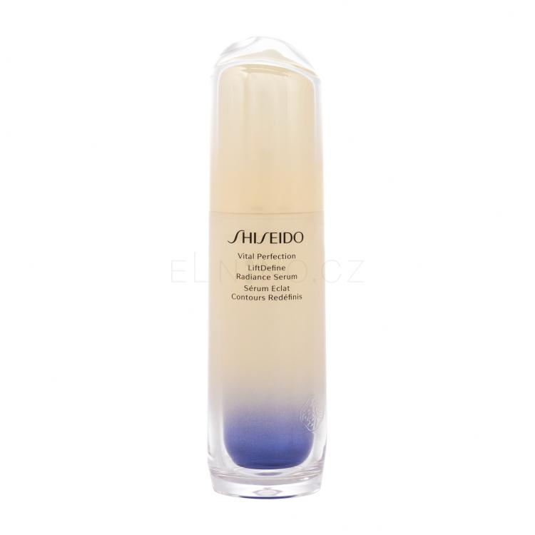 Shiseido Vital Perfection Liftdefine Radiance Serum Pleťové sérum pro ženy 40 ml poškozená krabička