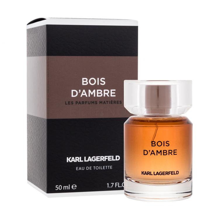 Karl Lagerfeld Les Parfums Matières Bois d&#039;Ambre Toaletní voda pro muže 50 ml poškozená krabička