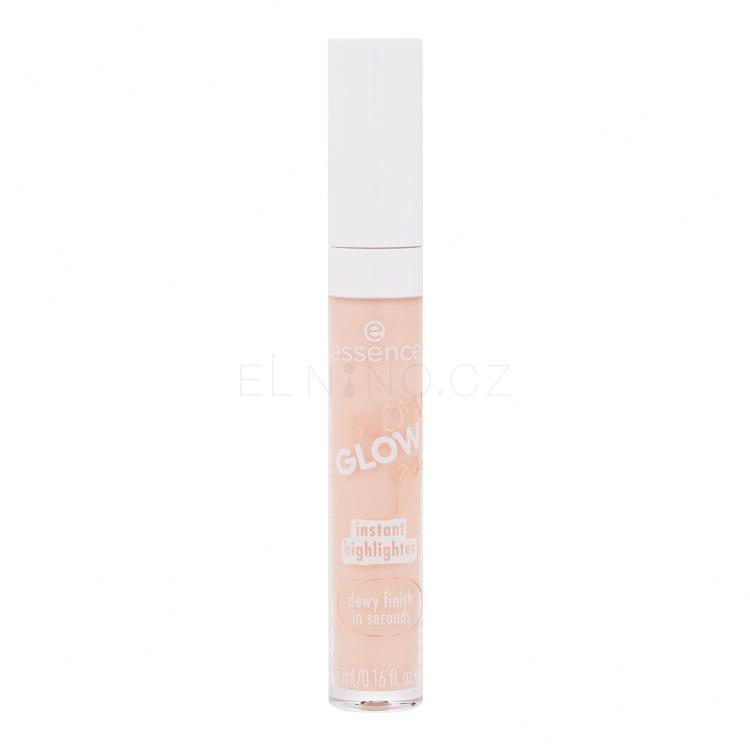 Essence Glow Glow Go! Instant Highlighter Rozjasňovač pro ženy 5 ml Odstín 01 Fairy Lights