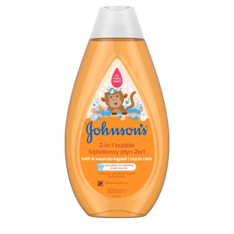 Johnson´s Kids 2-in-1 Bubble Bath &amp; Wash Pěna do koupele pro děti 500 ml