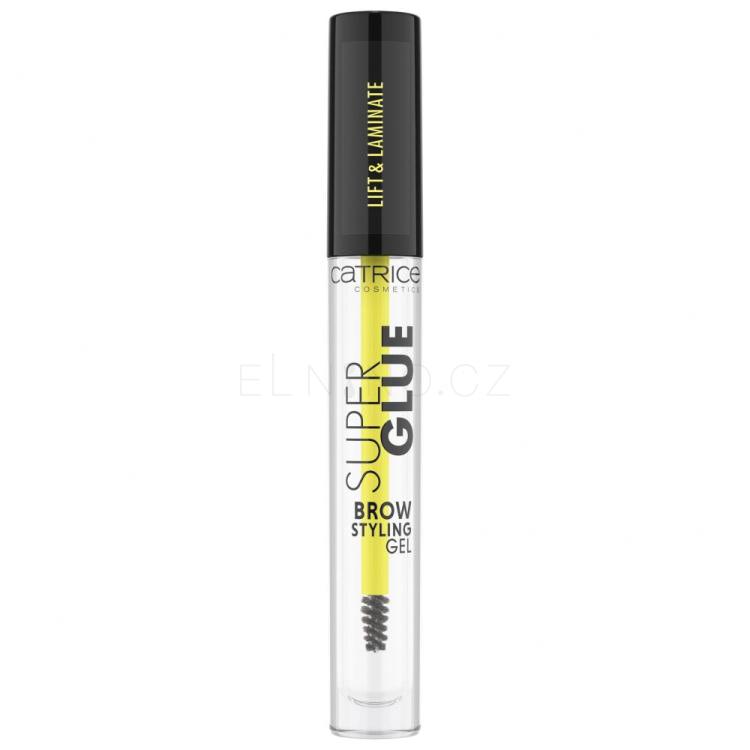 Catrice Super Glue Brow Styling Gel Gel a pomáda na obočí pro ženy 4 ml Odstín 010 Ultra Hold