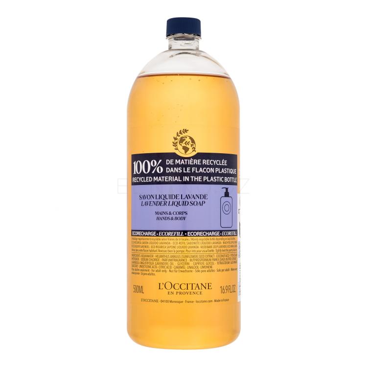 L&#039;Occitane Lavender Liquid Soap Tekuté mýdlo pro ženy Náplň 500 ml