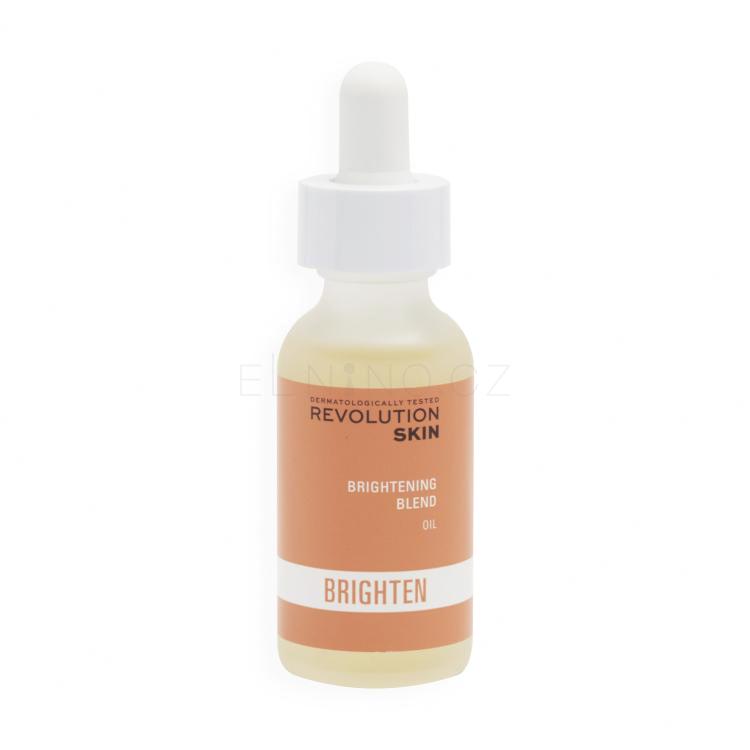 Revolution Skincare Brighten Brightening Blend Oil Pleťový olej pro ženy 30 ml