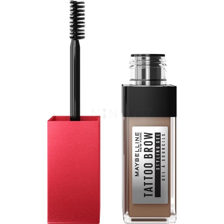 Maybelline Tattoo Brow 36H Styling Gel Gel a pomáda na obočí pro ženy 6 ml Odstín 250 Blonde