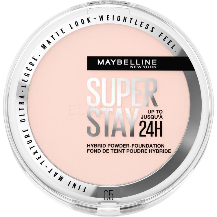 Maybelline Superstay 24H Hybrid Powder-Foundation Make-up pro ženy 9 g Odstín 05