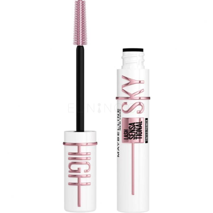 Maybelline Lash Sensational Sky High Tinted Primer Báze pod řasenku pro ženy 7,7 ml Odstín Black