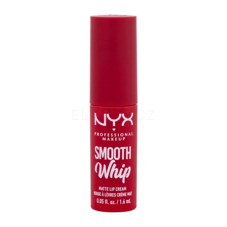 NYX Professional Makeup Smooth Whip Matte Lip Cream Rtěnka pro ženy 1,6 ml Odstín Cherry