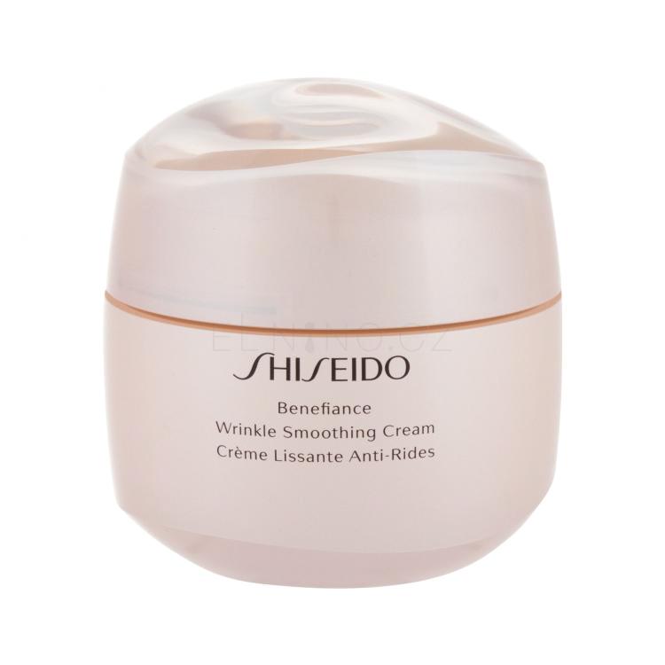 Shiseido Benefiance Wrinkle Smoothing Cream Denní pleťový krém pro ženy 75 ml poškozená krabička