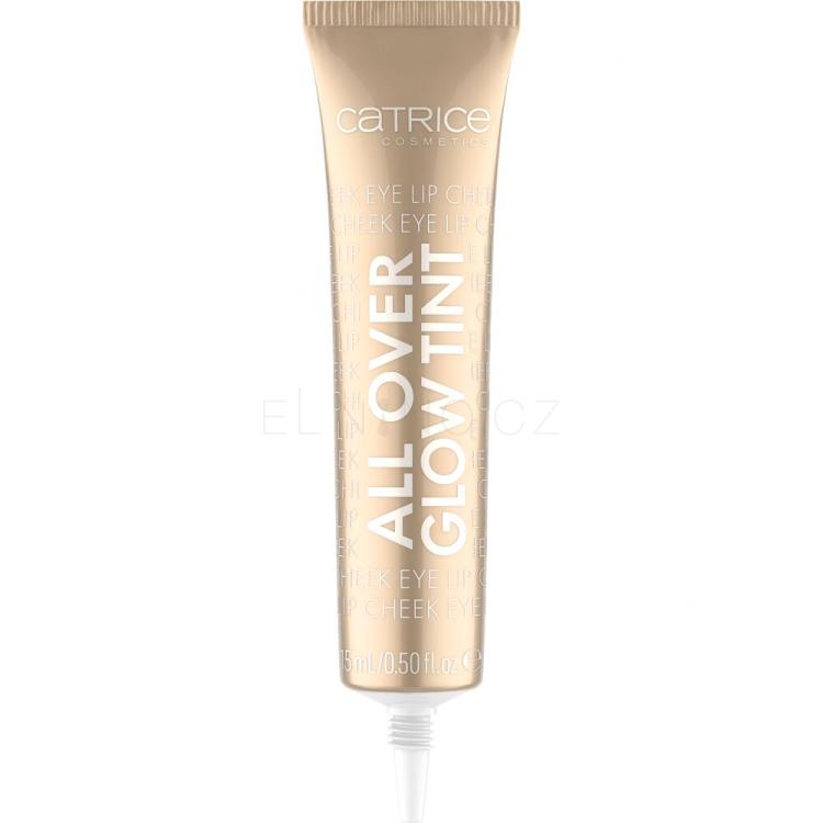 Catrice All Over Glow Tint Rozjasňovač pro ženy 15 ml Odstín 010 Beaming Diamond