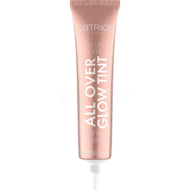 Catrice All Over Glow Tint Rozjasňovač pro ženy 15 ml Odstín 020 Keep Blushing