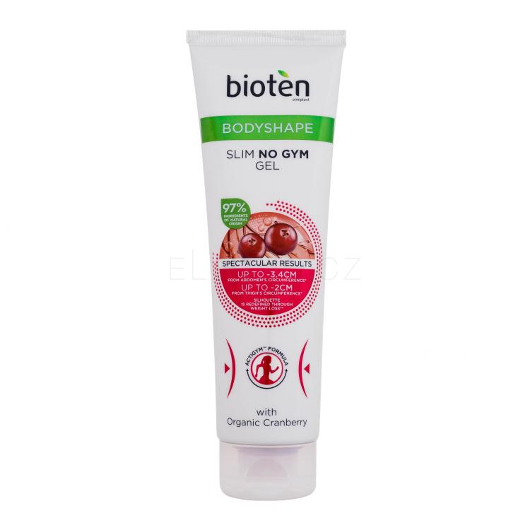 Bioten Bodyshape Slim No Gym Gel Proti celulitidě a striím pro ženy 150 ml poškozená krabička