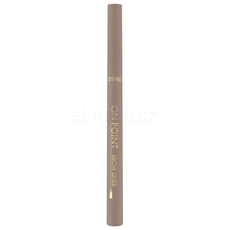 Catrice On Point Brow Liner Tužka na obočí pro ženy 1 ml Odstín 020 Medium Brown