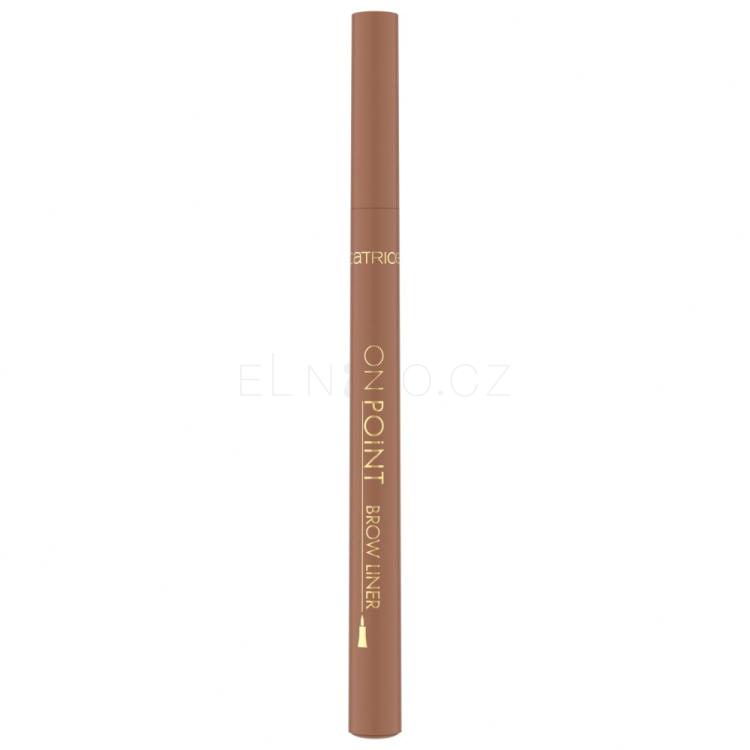 Catrice On Point Brow Liner Tužka na obočí pro ženy 1 ml Odstín 030 Warm Brown