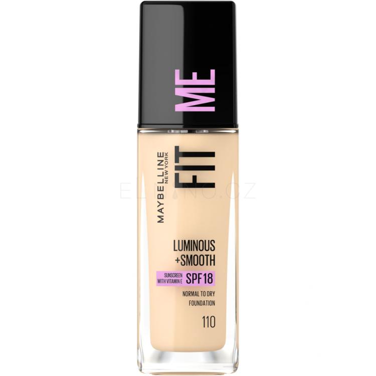 Maybelline Fit Me! SPF18 Make-up pro ženy 30 ml Odstín 110 Porcelain