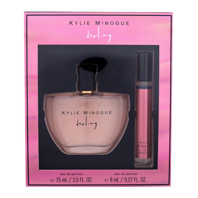 Kylie Minogue Darling Dárková kazeta parfémovaná voda 75 ml + parfémovaná voda 8 ml poškozená krabička