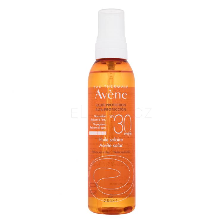 Avene Sun Sun Care Oil SPF30 Opalovací přípravek na tělo 200 ml